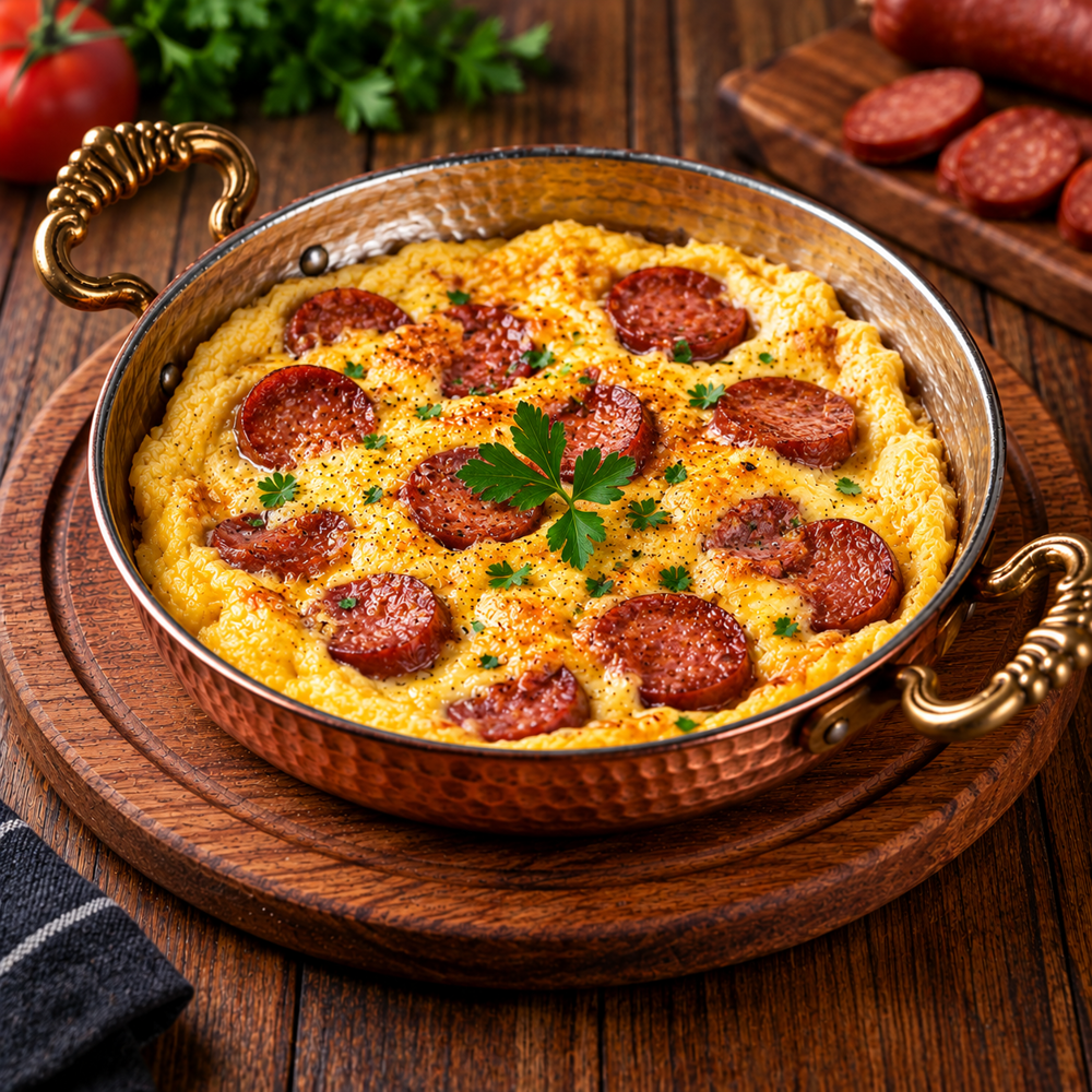 SUCUKLU OMLET 
