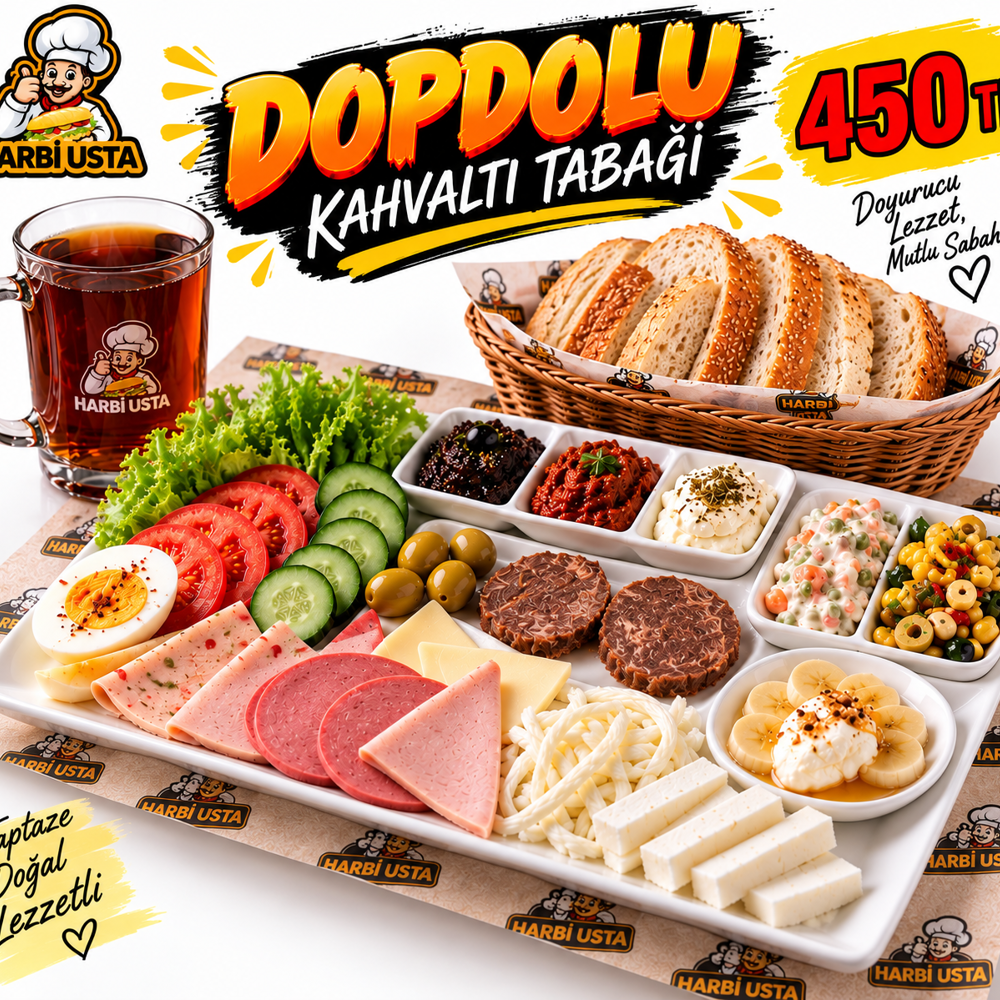 DOPDOLU KAHVALTI TABAĞI