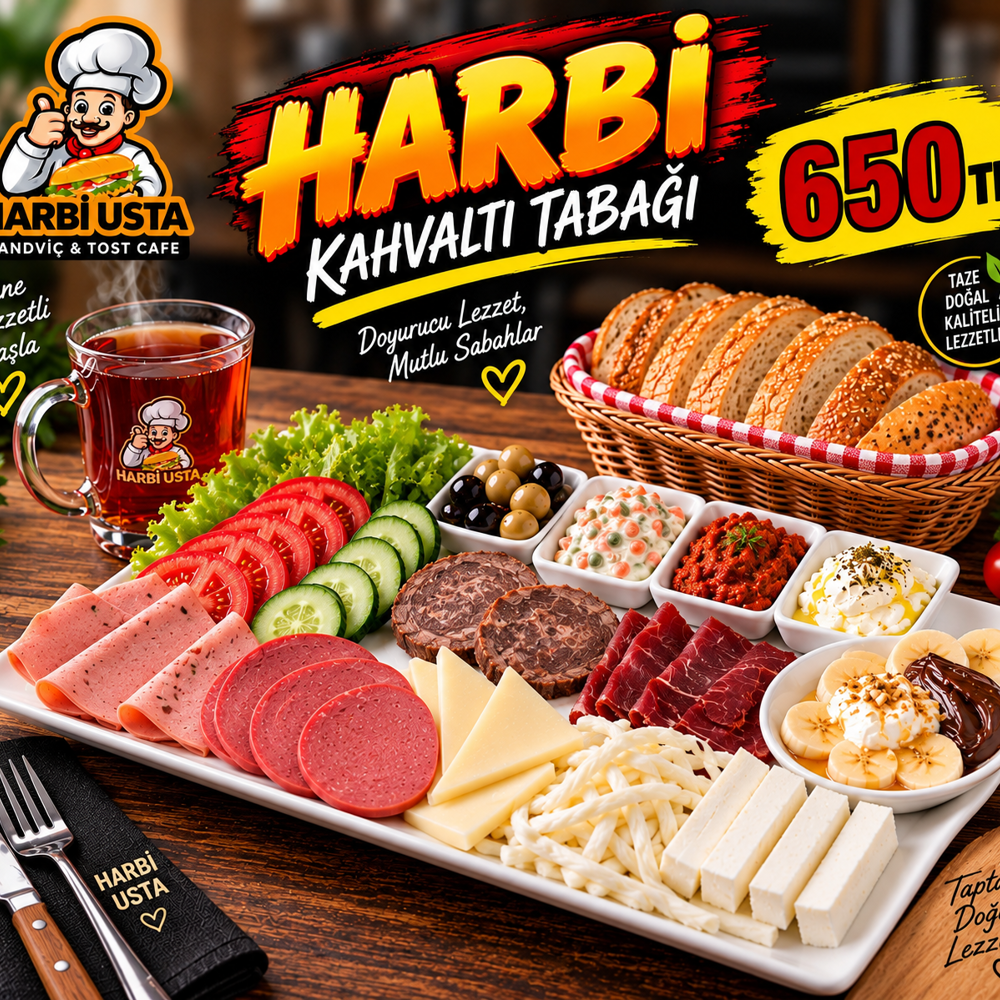 HARBİ KAHVALTI TABAĞI