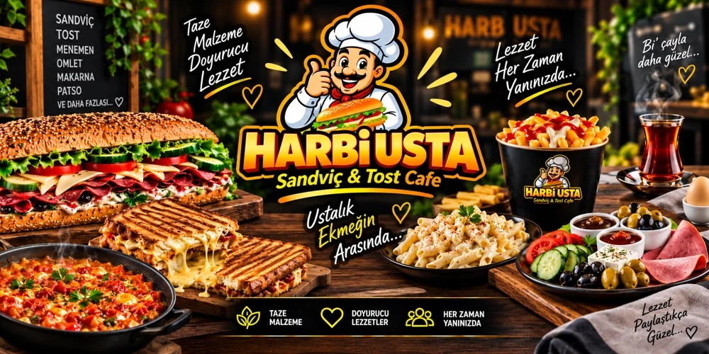 Harbi Usta Sandviç Cover